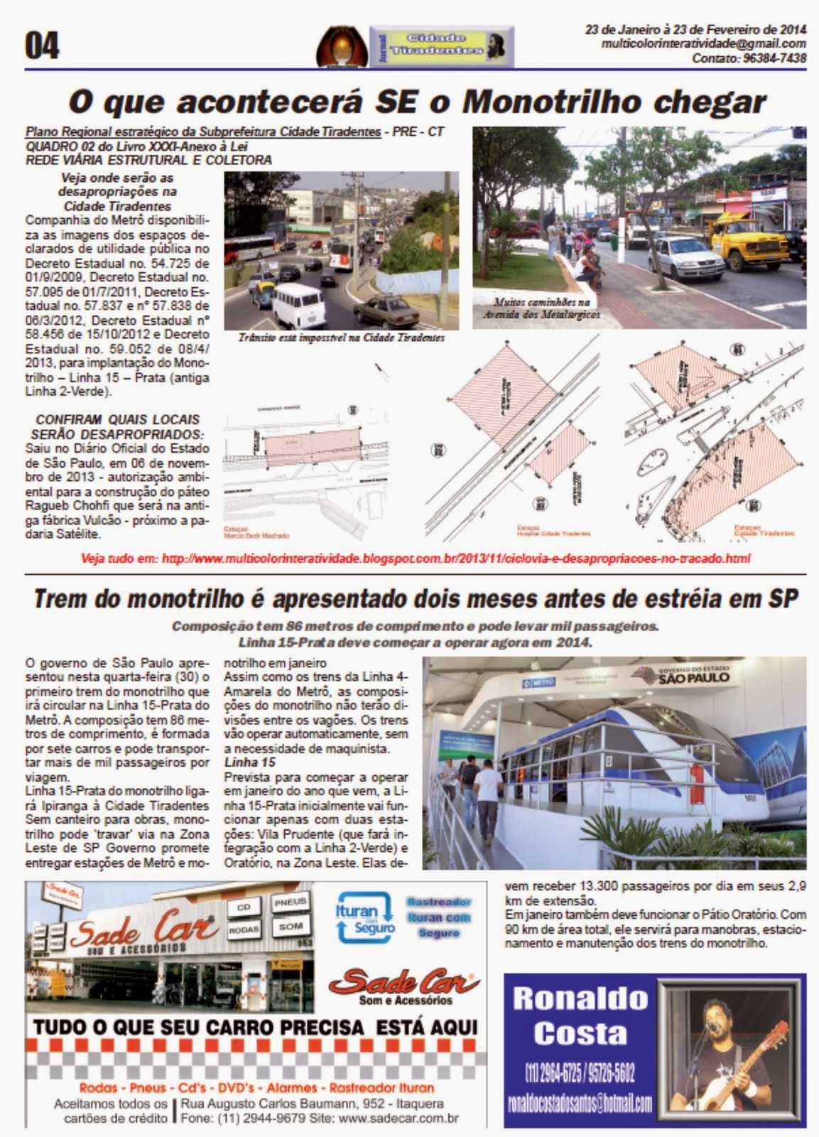 Jornal Cidade Tiradentes