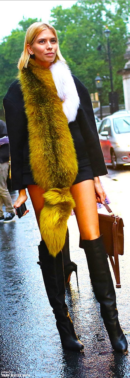 How to Wear Fur Stole Style Guides moda tendencias looks belleza