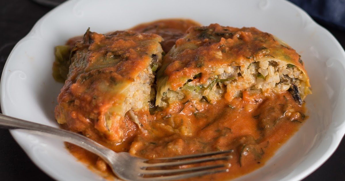 My Spanish Taste Polish cabbage rolls with seafood