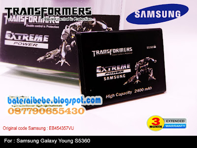 Baterai Double Power Samsung Transformer EB454357VU