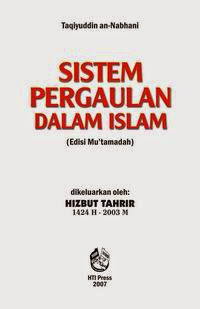 Jual Buku Hizbut Tahrir | Sistem Pergaulan Dalam Islam