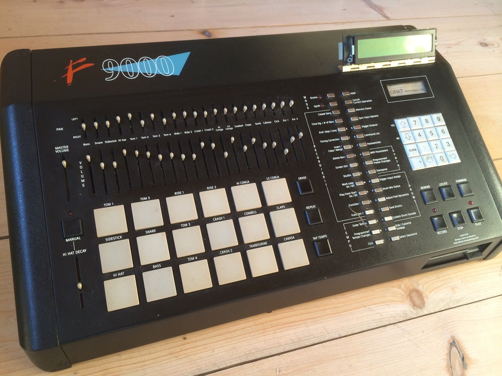 MATRIXSYNTH FORAT F9000 DRUM MACHINE LINN SEQUENCER