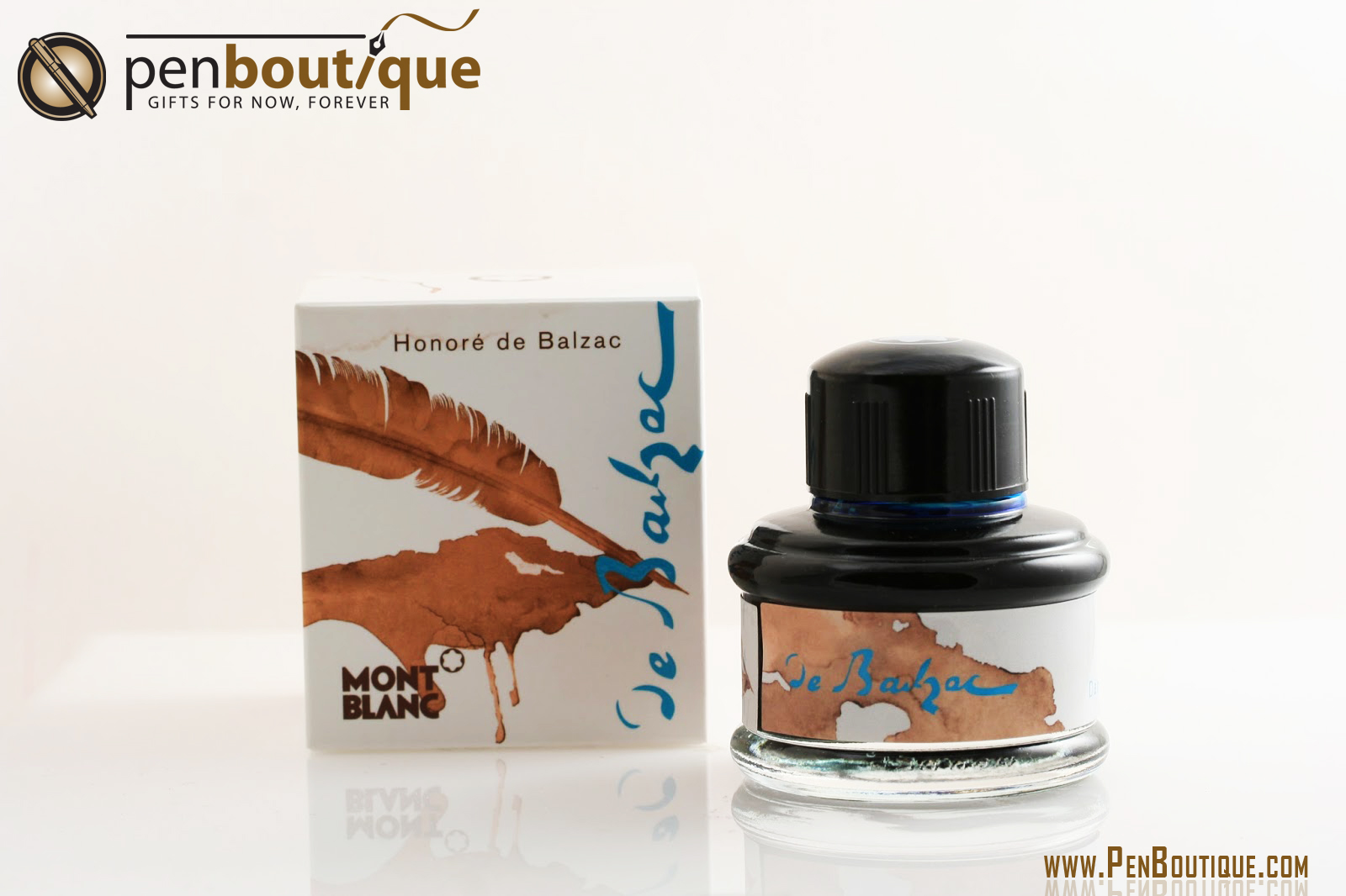 Montblanc Honore de Balzac Writer Series Ink Dandy Turquoise Pen