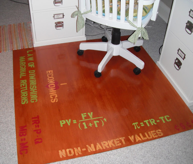 The Lovely Residence Homemade Chair Mat
