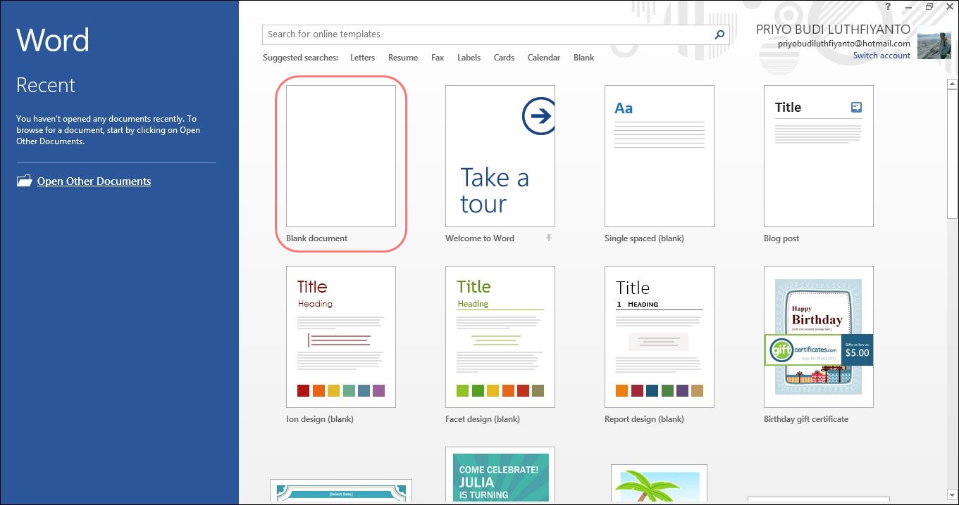 Selanjutnya akan muncul halaman lembar kerja baru