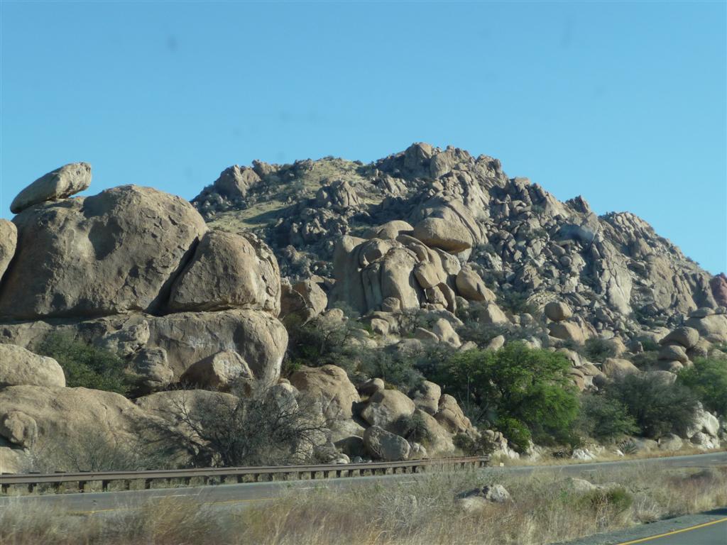 Skid and Sandy On The Road Benson Arizona to Las Cruces New Mexico