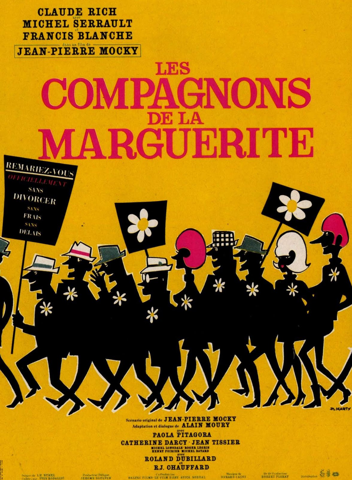 Les compagnons de la marguerite (1966) Jean-Pierre Mocky - Les compagnons de la marguerite