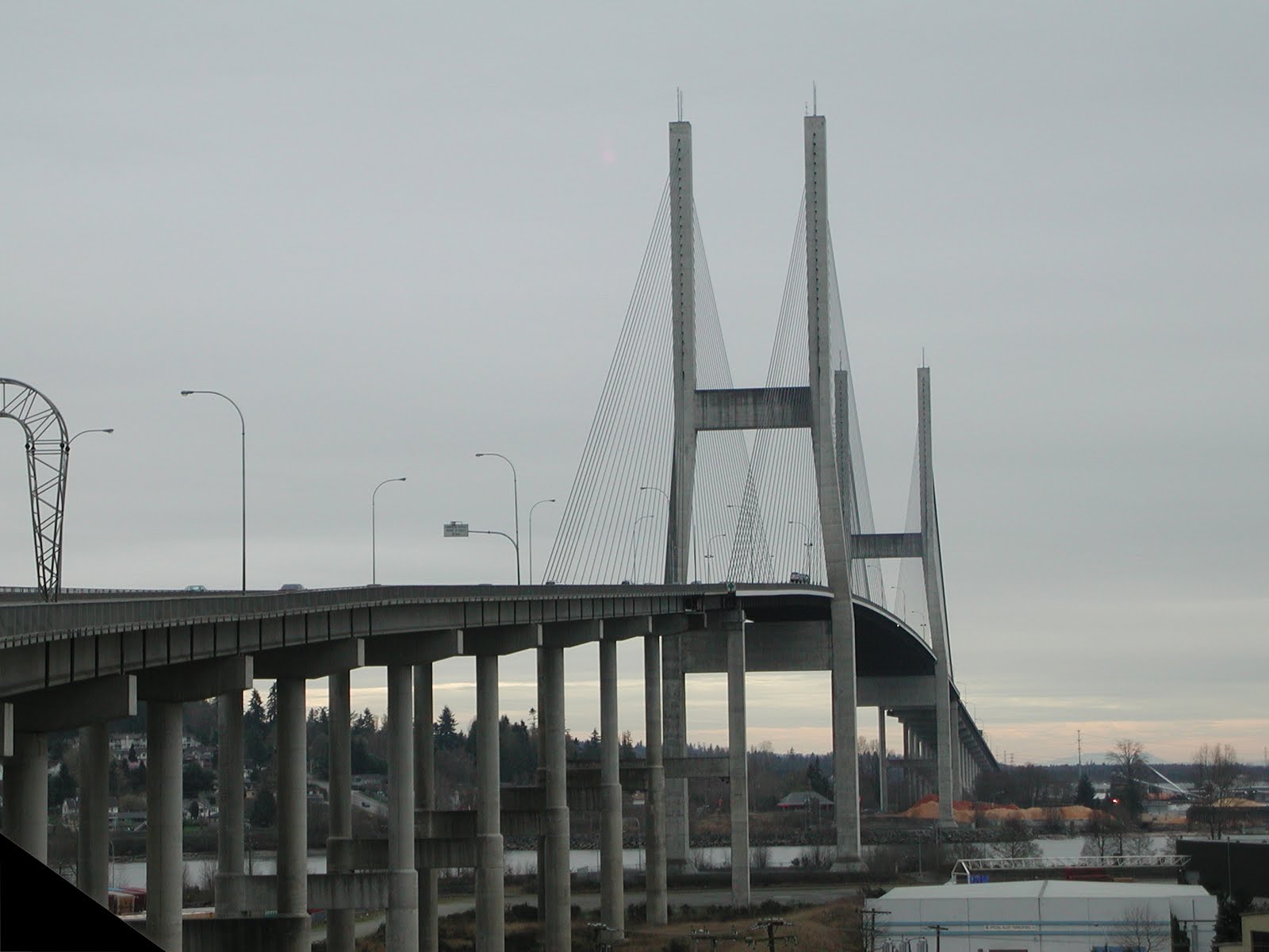 Bridge of the Week CableStayed Bridges Alex Fraser Bridge (3)