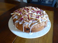 raspberry and coconut cake