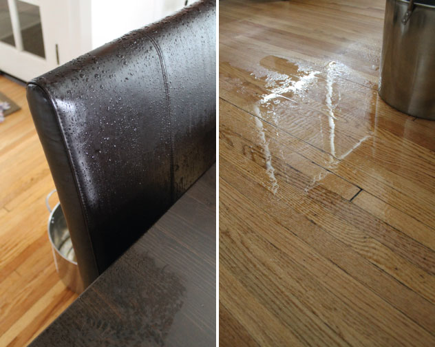 Dining Table Dining Table Water Damage