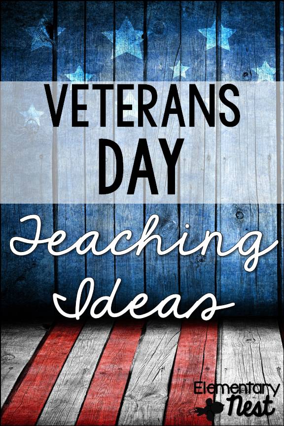 Second Grade Nest: Veterans Day Activities for Elementary Students
