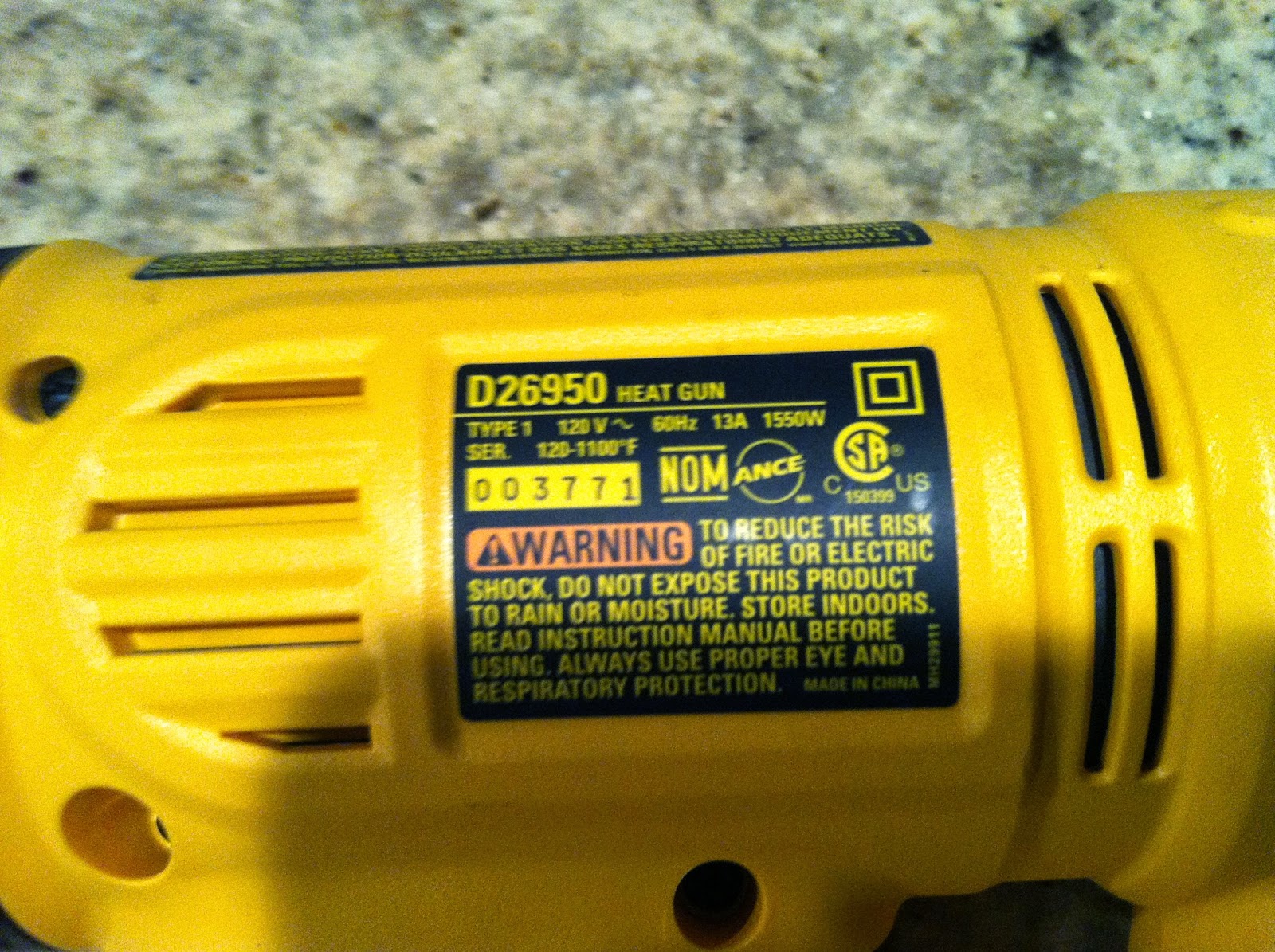 The Tool Review Guy Dewalt D26950 Heat gun