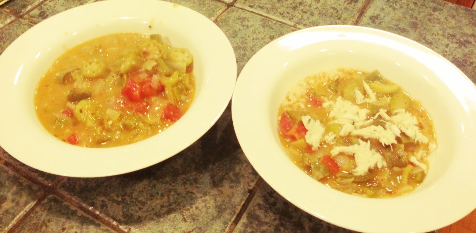 Yummy Fixins Okra Gumbo Vegetarian