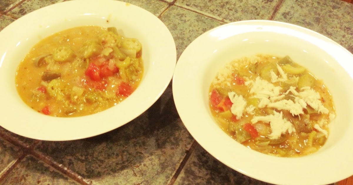Yummy Fixins Okra Gumbo Vegetarian