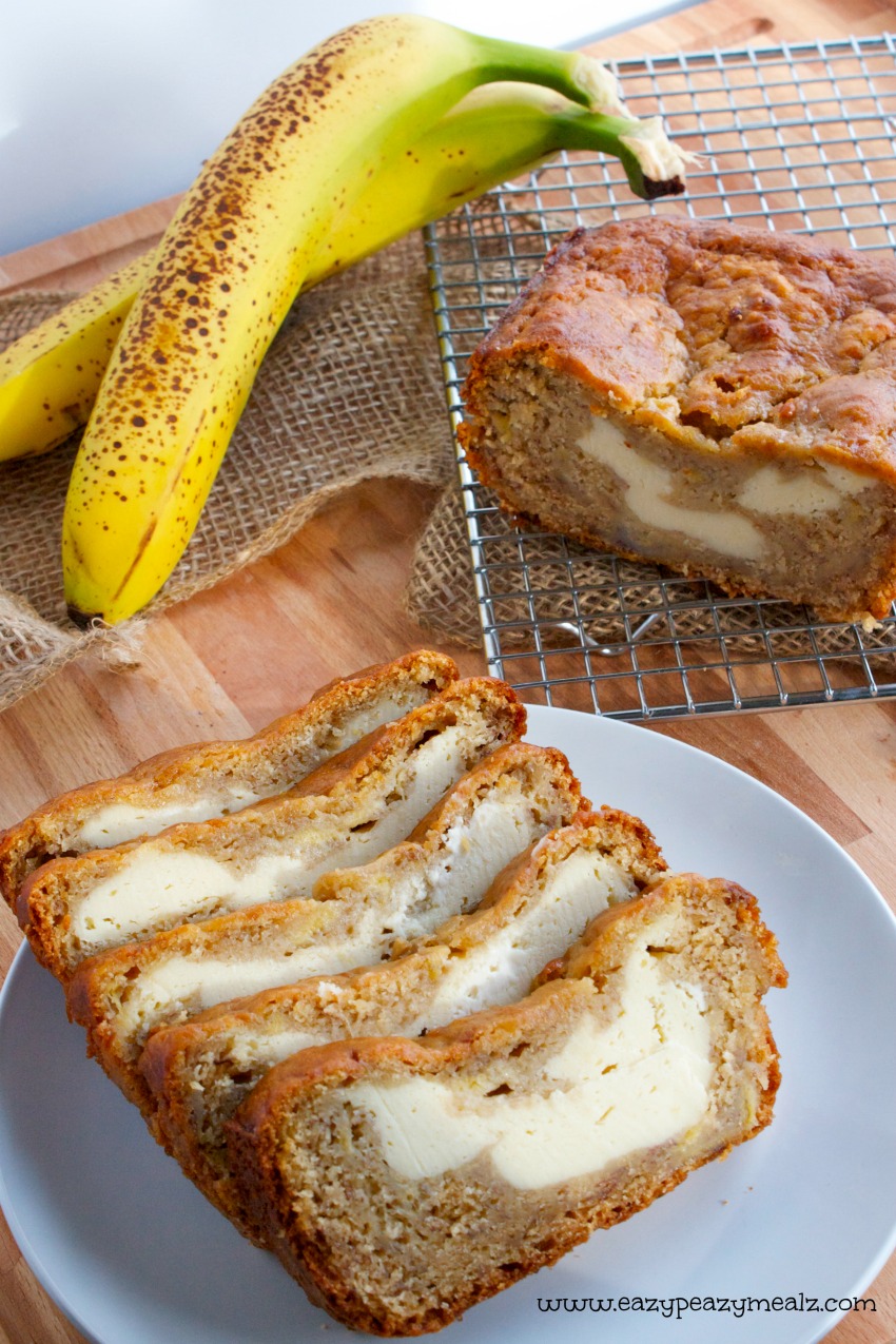 In en om die huis Cream Cheese Banana Bread