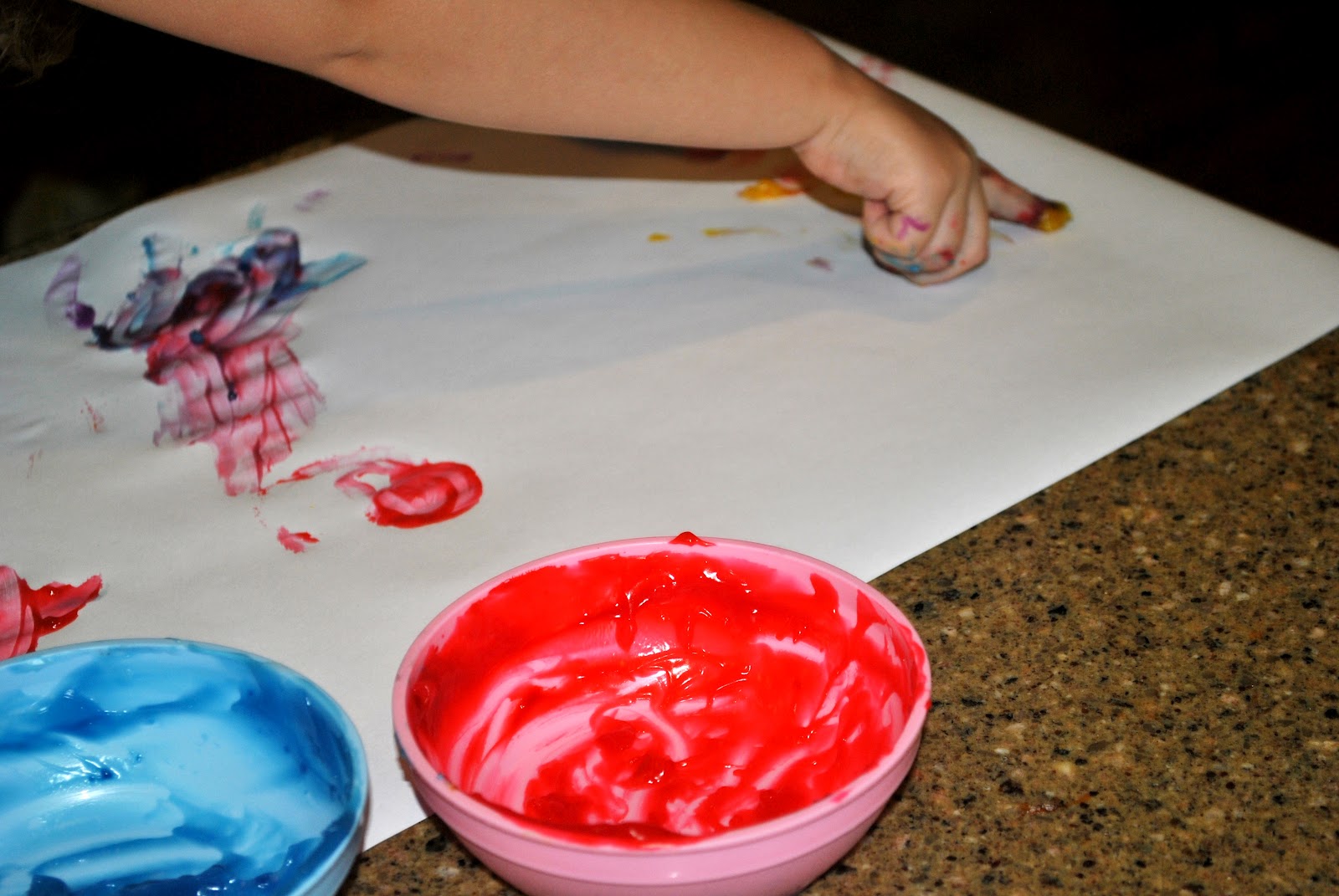 HeyDay Living DIY Finger Paints (nontoxic)!