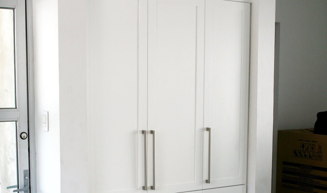 Ebany cocinas y closet: Modelo SHAKER en MDF en color blanco
