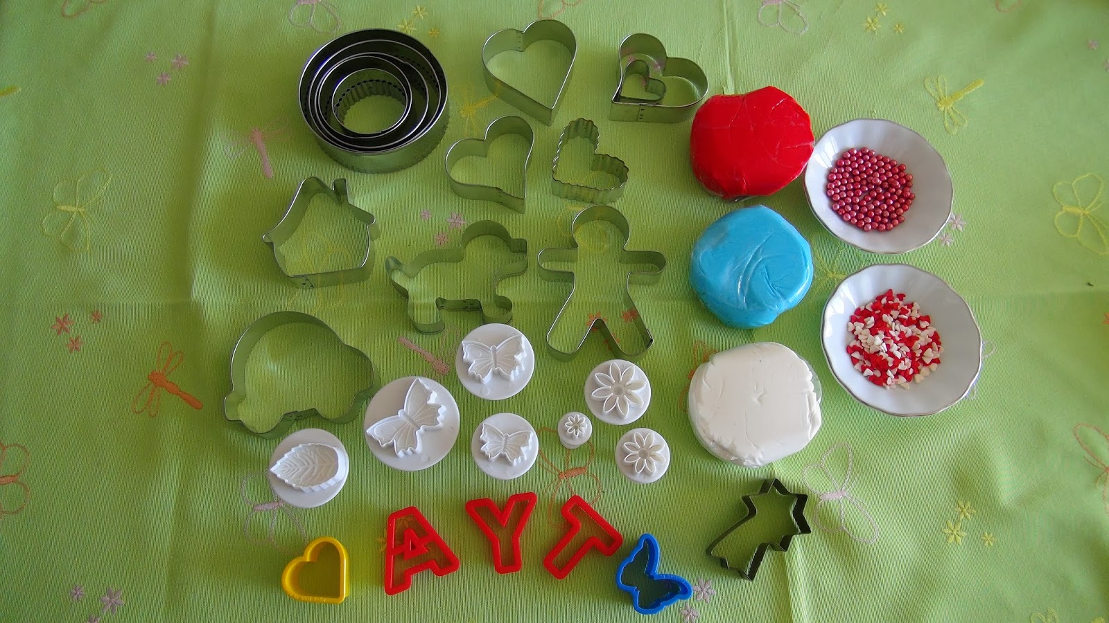 İpek� in Kelebekleri Hobisel Aktiviteler Kurabiye Süsleme