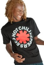 Red Hot Chili Peppers Asterisk Black T-Shirt