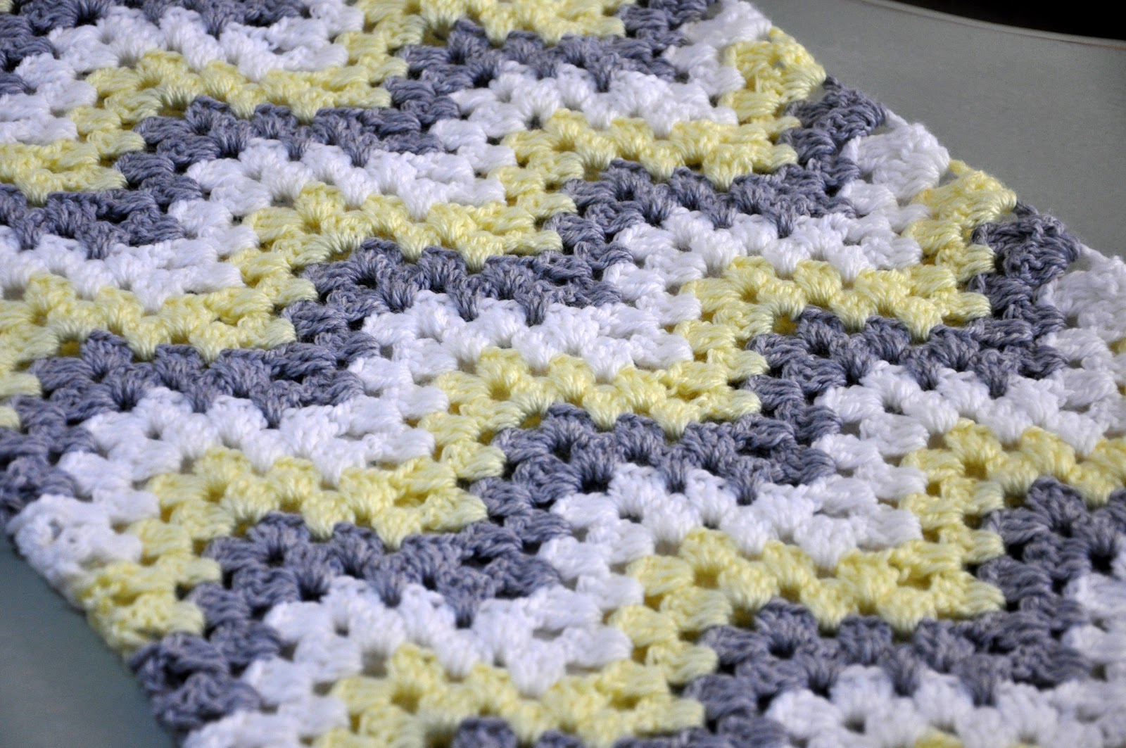 the kc experience: Granny Ripple Baby Afghan