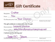 Gift Certificates Available