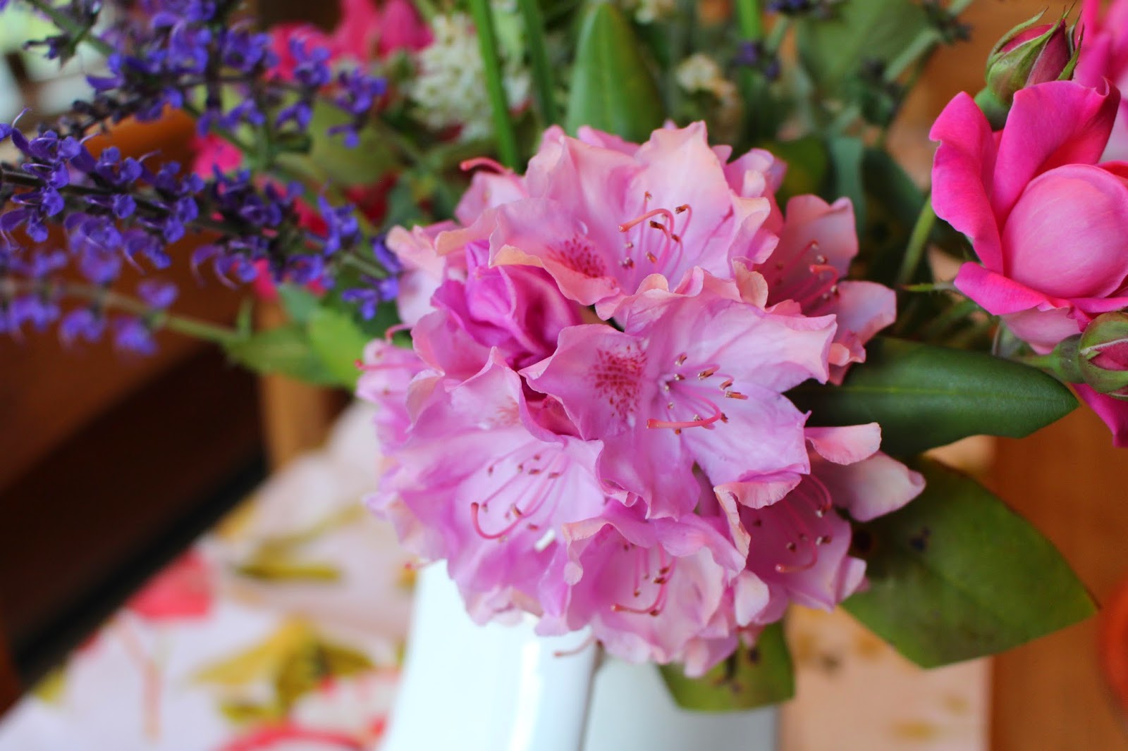 Designs by Pinky Cut Flowers from my Gardens