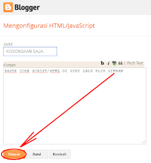 Paste Code HTML Auto Ping Javascript/Code HTML