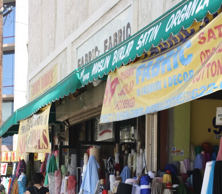 Lil' Vintage Homemaker Fabric District, Downtown LA