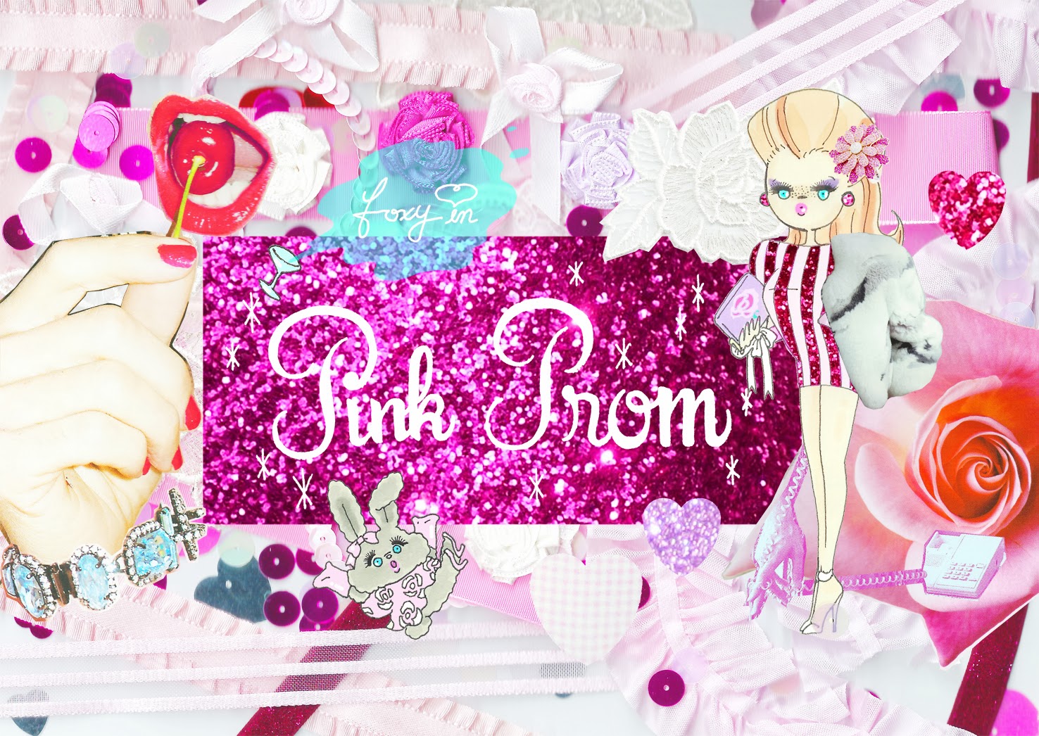 More About Foxy In Pink Prom イラストレーター Foxy Illustrations って エロ可愛い写真アプ Naver まとめ