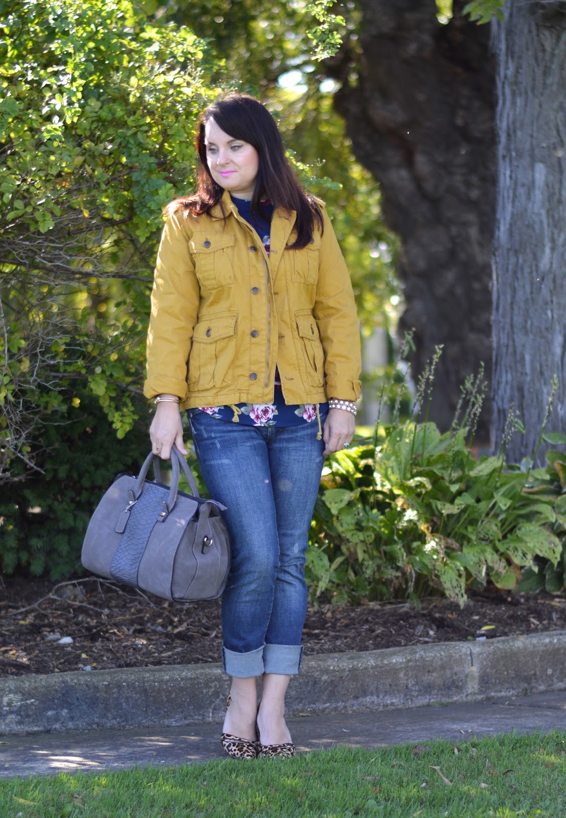 Mustard Jacket Teach in Fashion