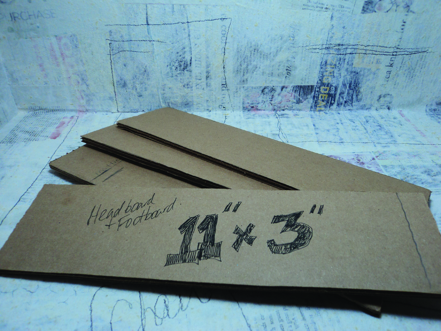 Lola's Mini Homes How to Make a Doll Bunk Bed with Cardboard & Paper Mache