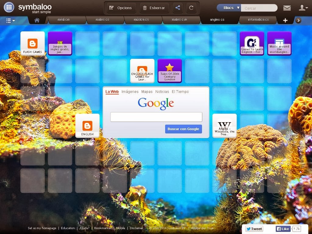 Symbaloo english