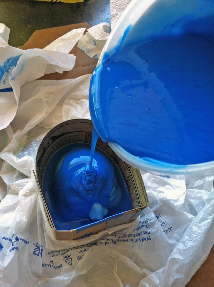 Electric Innards BUILD IT UP Stick Shift Knob Silicone Casting