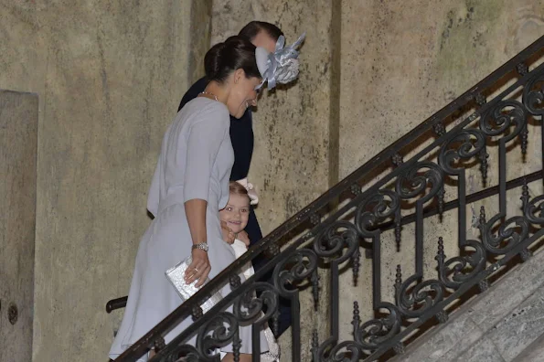 King Carl XVI Gustaf, Queen Silvia and Crown Princess Victoria, Prince Daniel, Princess Estelle and Princess Madeleine and Chris O'Neill, Princess Leonore and Prince Carl Philip and his fiancee Sofia Hellqvist attends a service in the Royal Chapel 