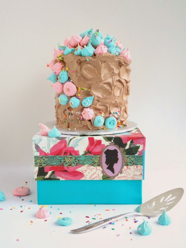 taste baking and caking adventures Chocolate Meringue Cloud Cake