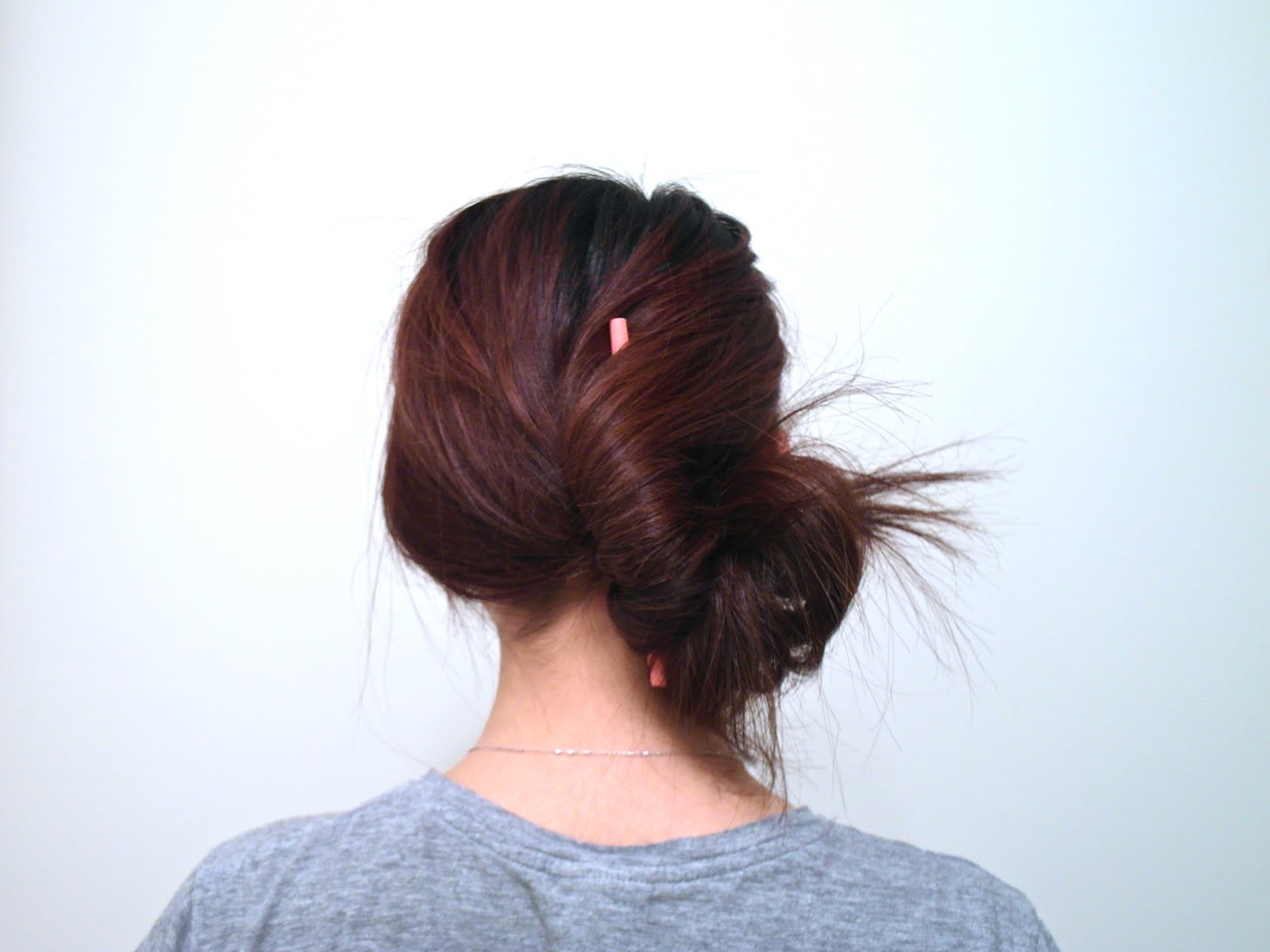 Not A Blog But A Blob How To Tie Your Hair With Just A Pen