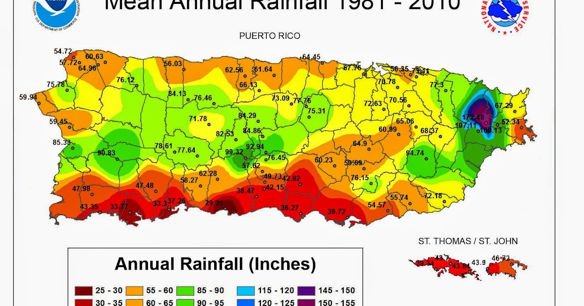 Community Collaborative Rain, Hail & Snow Network The Climate of Puerto Rico