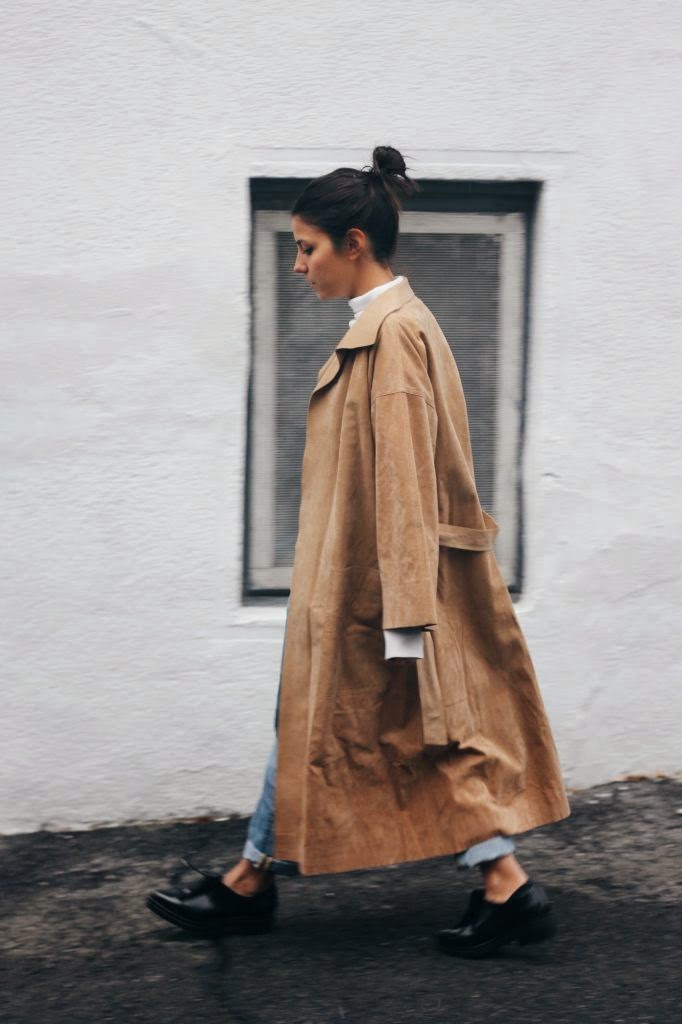Street style suede / ante