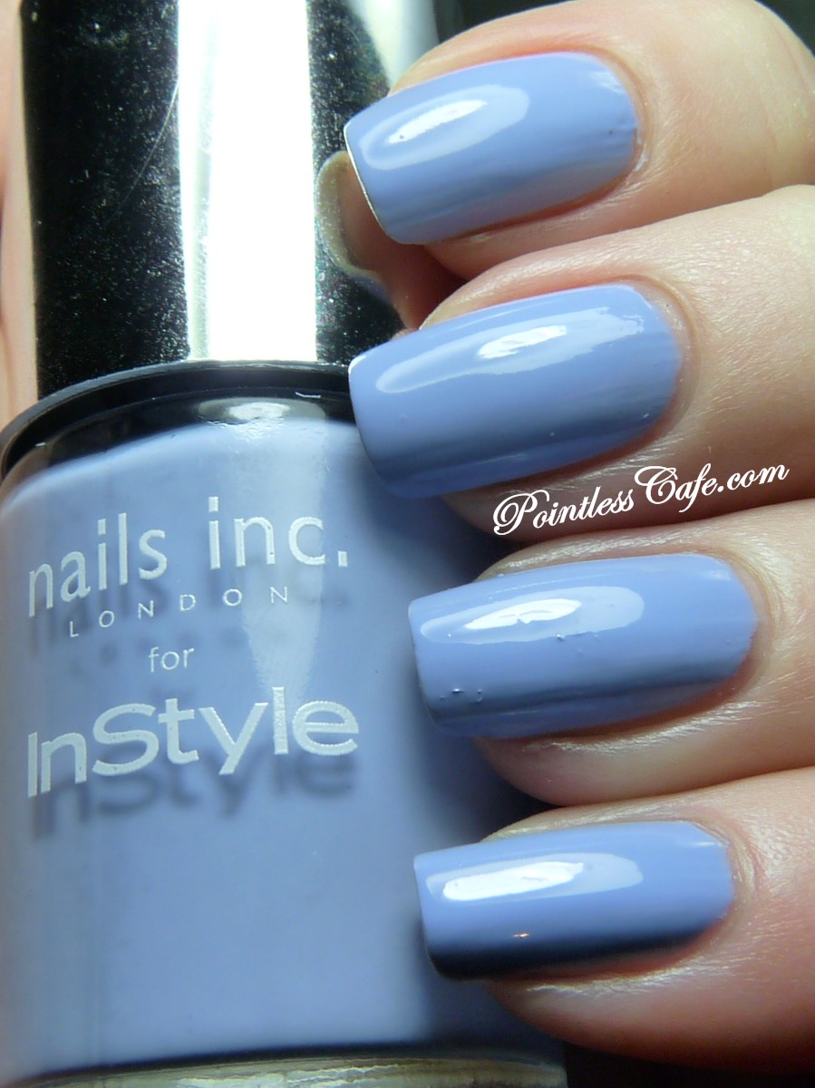 Nails Inc. Bluebelle for InStyle Pointless Cafe