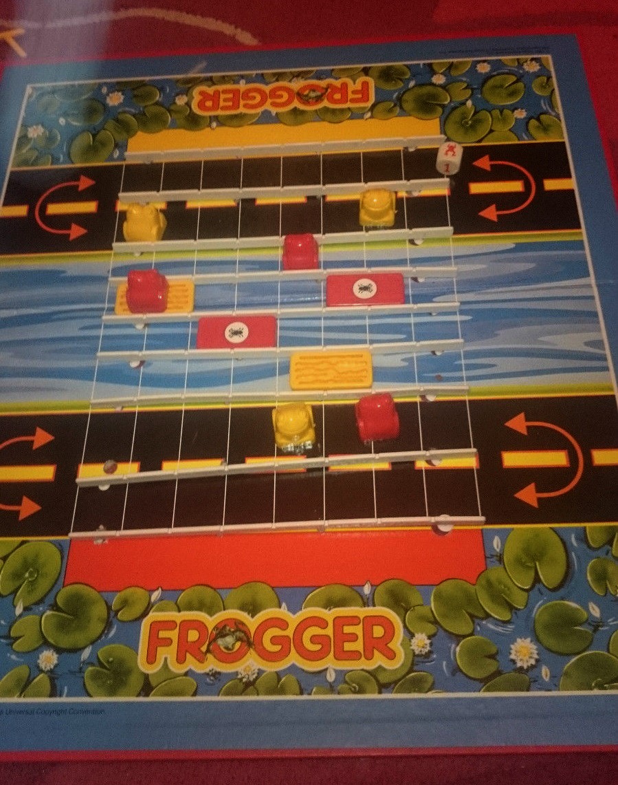 Herbie's World of Kitsch & Toys 1981 Frogger Board Game by Milton Bradley