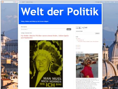 Welt der Politik