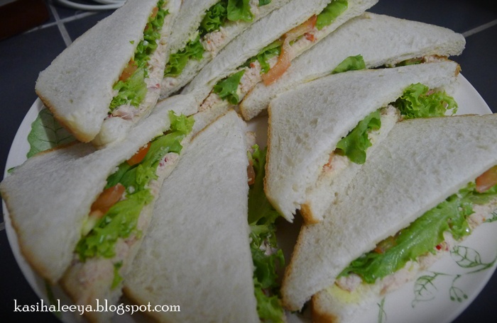 The Kasihs: RESEPI TUNA SANDWICH..