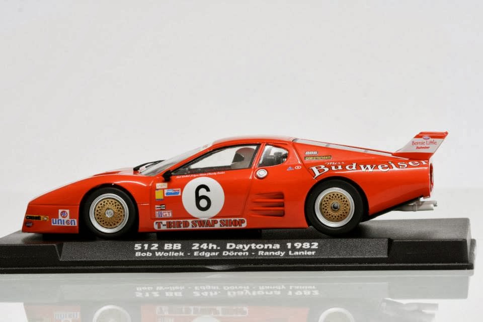 FUERA STOCK Flyslot  W50103L Ferrari 512 B LIGHTS 24h Le Mans 1982   1/32 NEW 