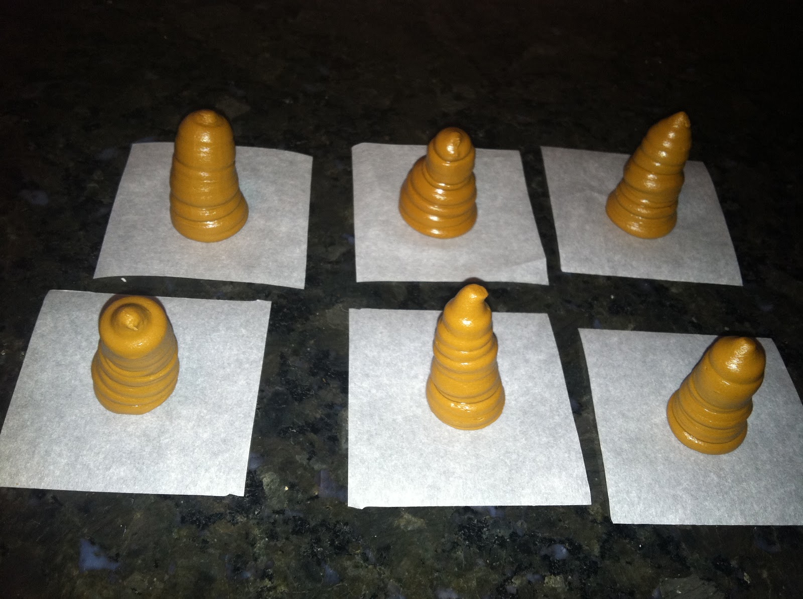 The Iced Queen Royal Icing Pine Cones