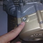 SETEL SENDIRI KLEP SATRIA F150 agar mesin tidak berisik TMA+Piston+Satria+F150