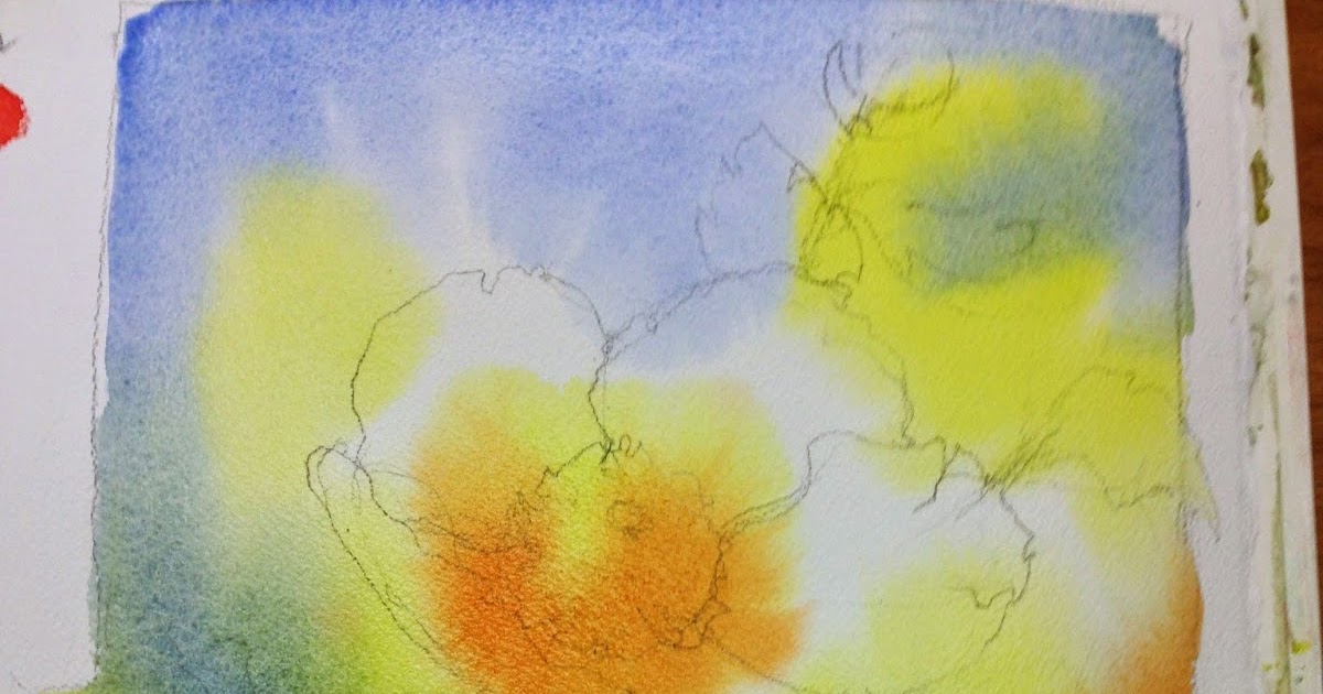 Brenda Swenson Negative Painting with Watercolor