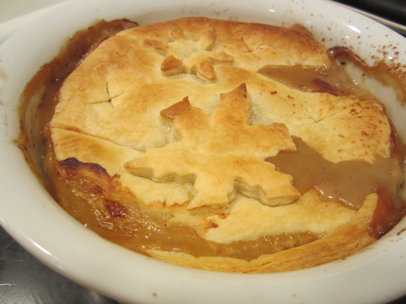 The Full Plate Blog turkey pot pies (from leftover Thanksgiving turkey