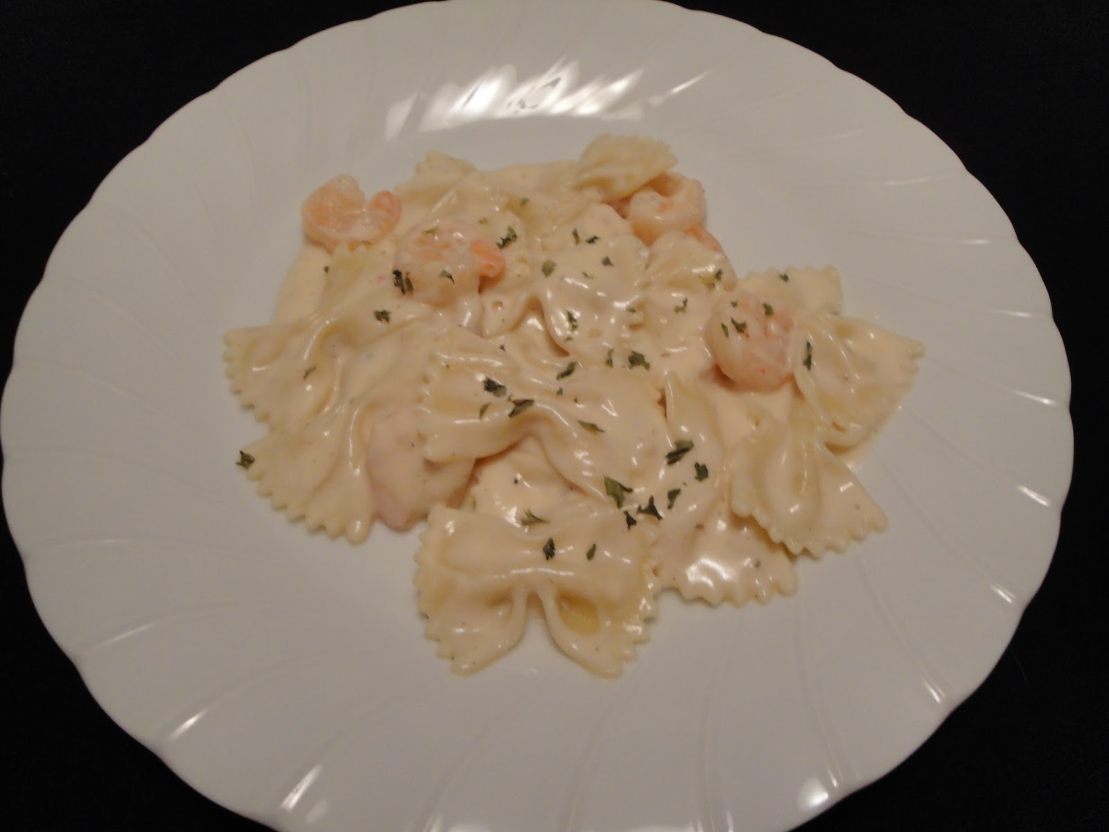 Christine's Pantry Shrimp Alfredo