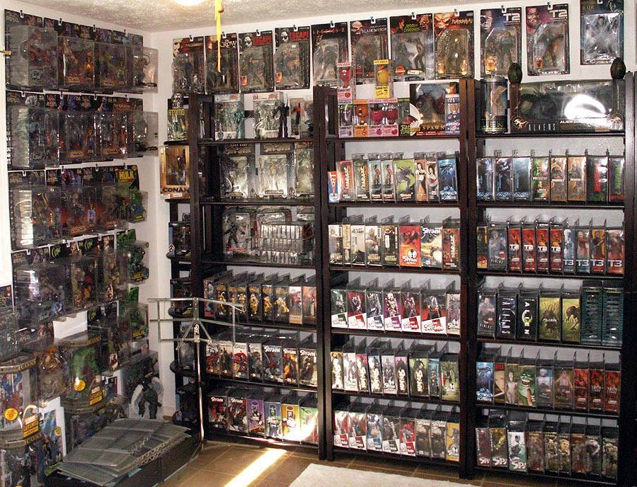 Transformers And Other Toy collection displays of Collectors around
