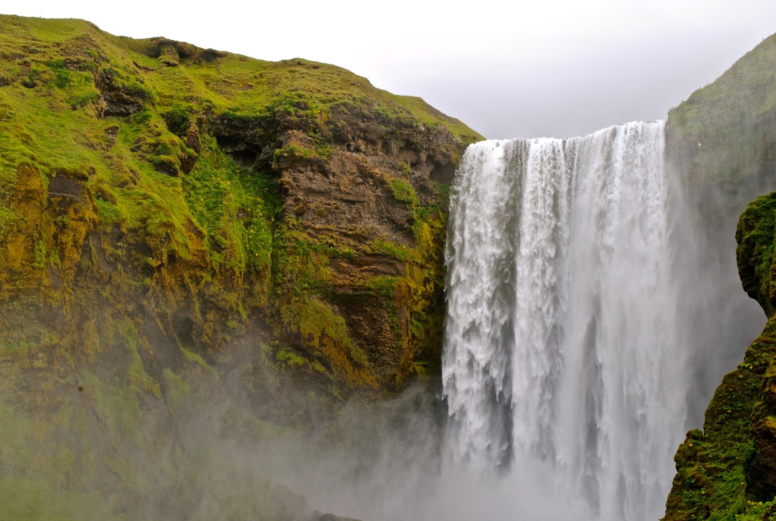 Skógafoss waterfall on the South Coast of Iceland